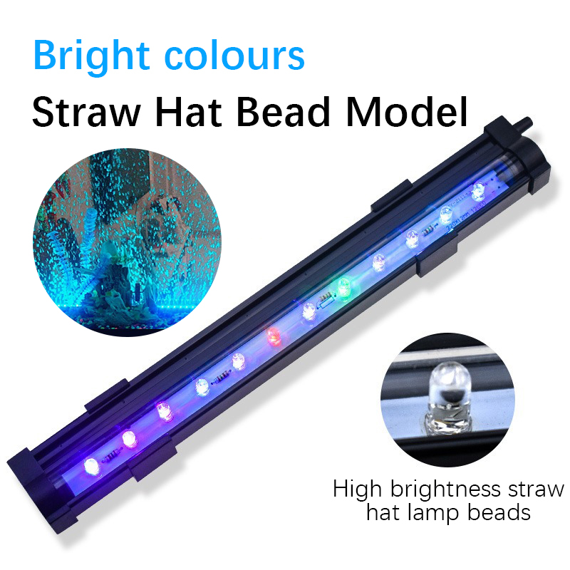 Aquarium Fish Colour - Neue Aquarium LED Blase Licht Sichere