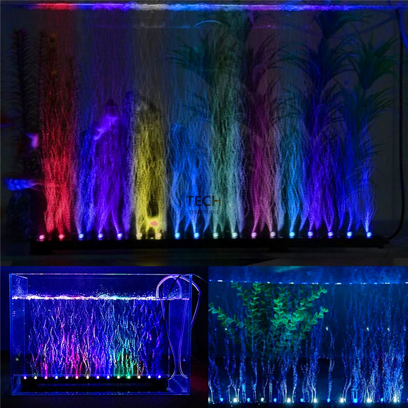 Aquarium Fish Colour - Aquarium Aquarium Unterwasser Tauch Luftblase Farbwechsel