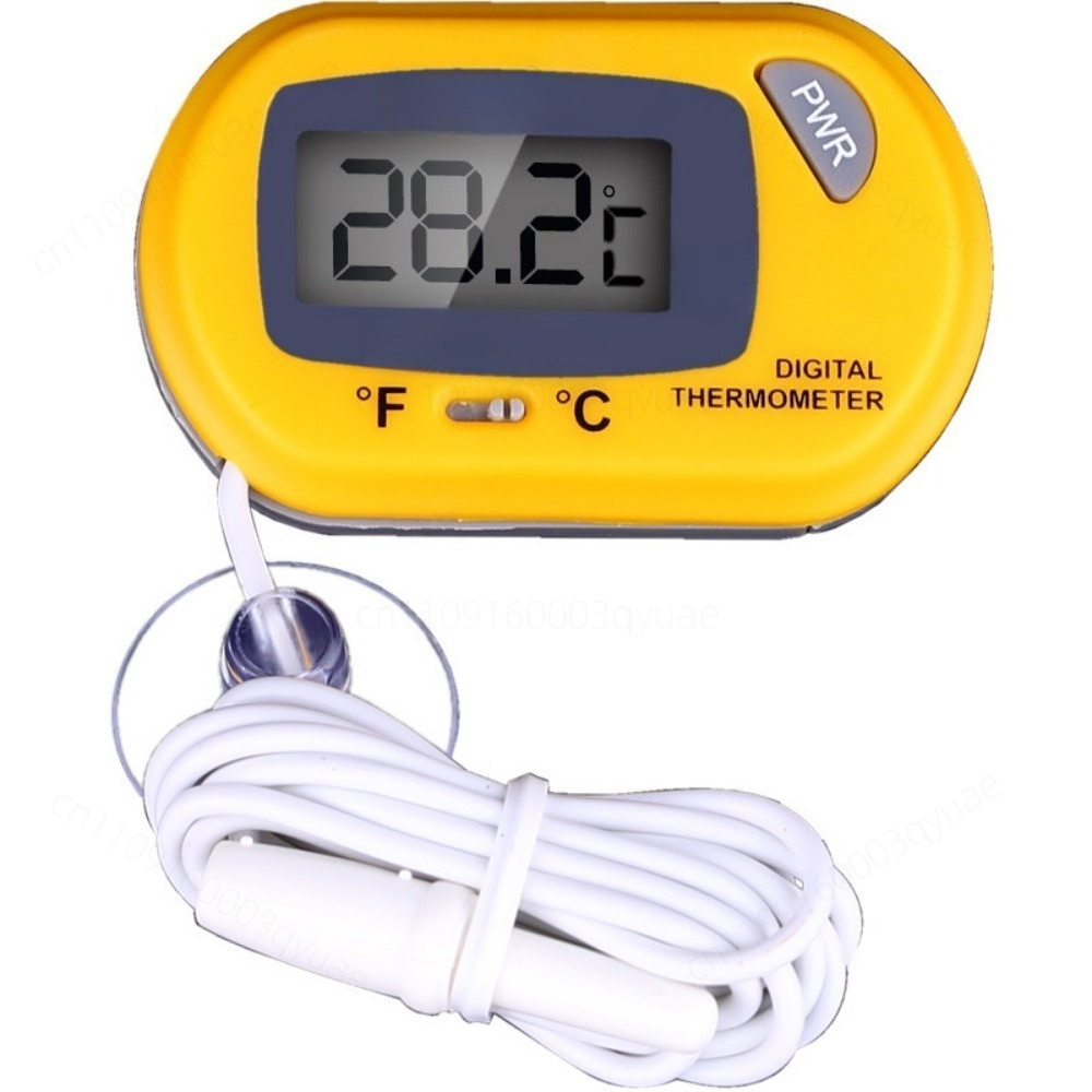 Aquarium Thermometer - Digitales LCD-Aquarium-Thermometer Elektronische Temperaturanzeige für Tropische