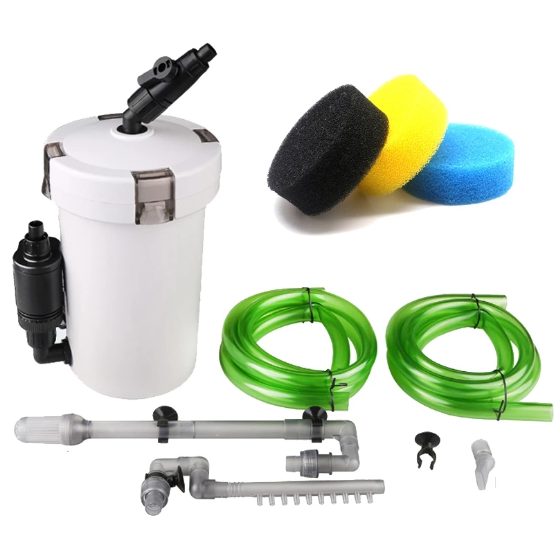 Fish Tank Filter - Ultra-leiser externer Aquariumfilterbehälter HW-602B HW-603B LW-602B