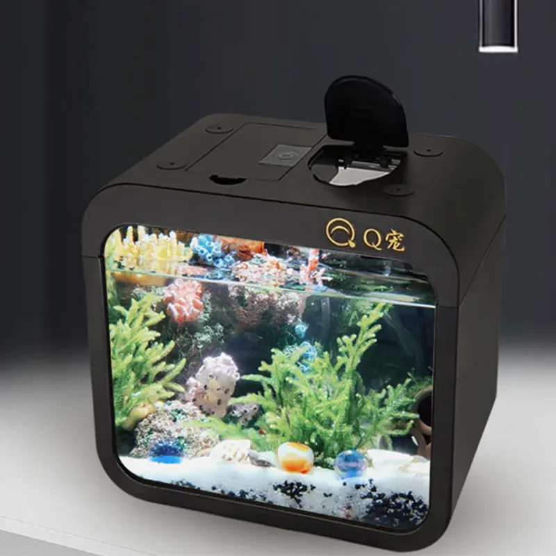 Aquarium Fish In Bowl - Desktop Transparent Acryl Aquarium Kunststoff Kleine