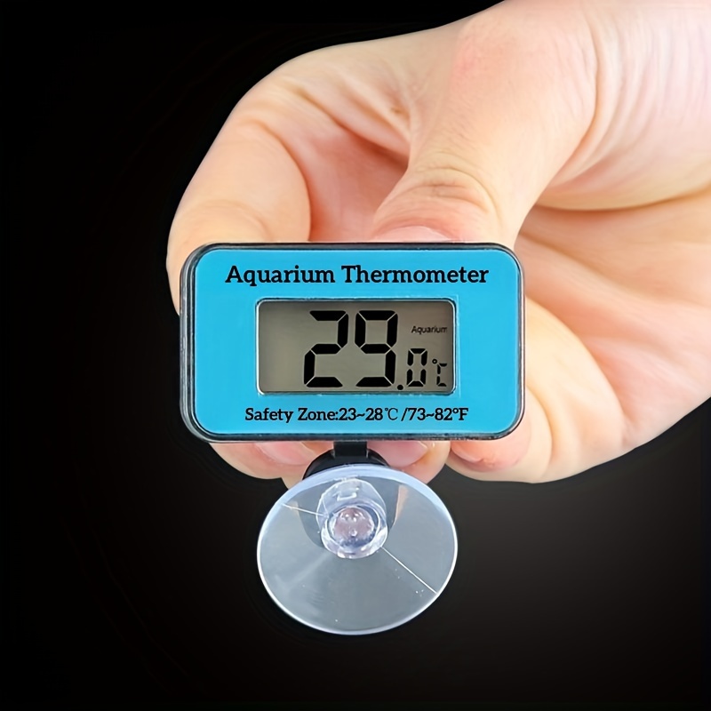 Aquarium Thermometer - LCD Digitales Aquarium-Thermometer mit Sonde und