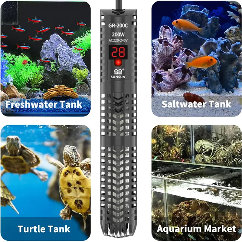 Aquarien Tauchheizung Display  – Aquarium Thermometer Bewertung und Preis