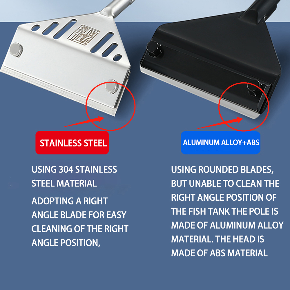 Aquarium Edelstahl Algenentfer – Algae Scraper Blade Bewertung und Preis