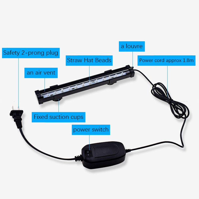 Neue Aquarium LED Blase Licht  – Aquarium Fish Colour Bewertung und Preis