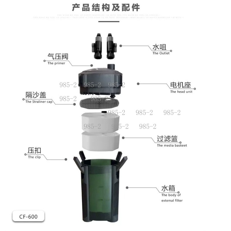 Ultra-Leiser Aquarium-Außenfil – Fish Tank Filter Bewertung und Preis