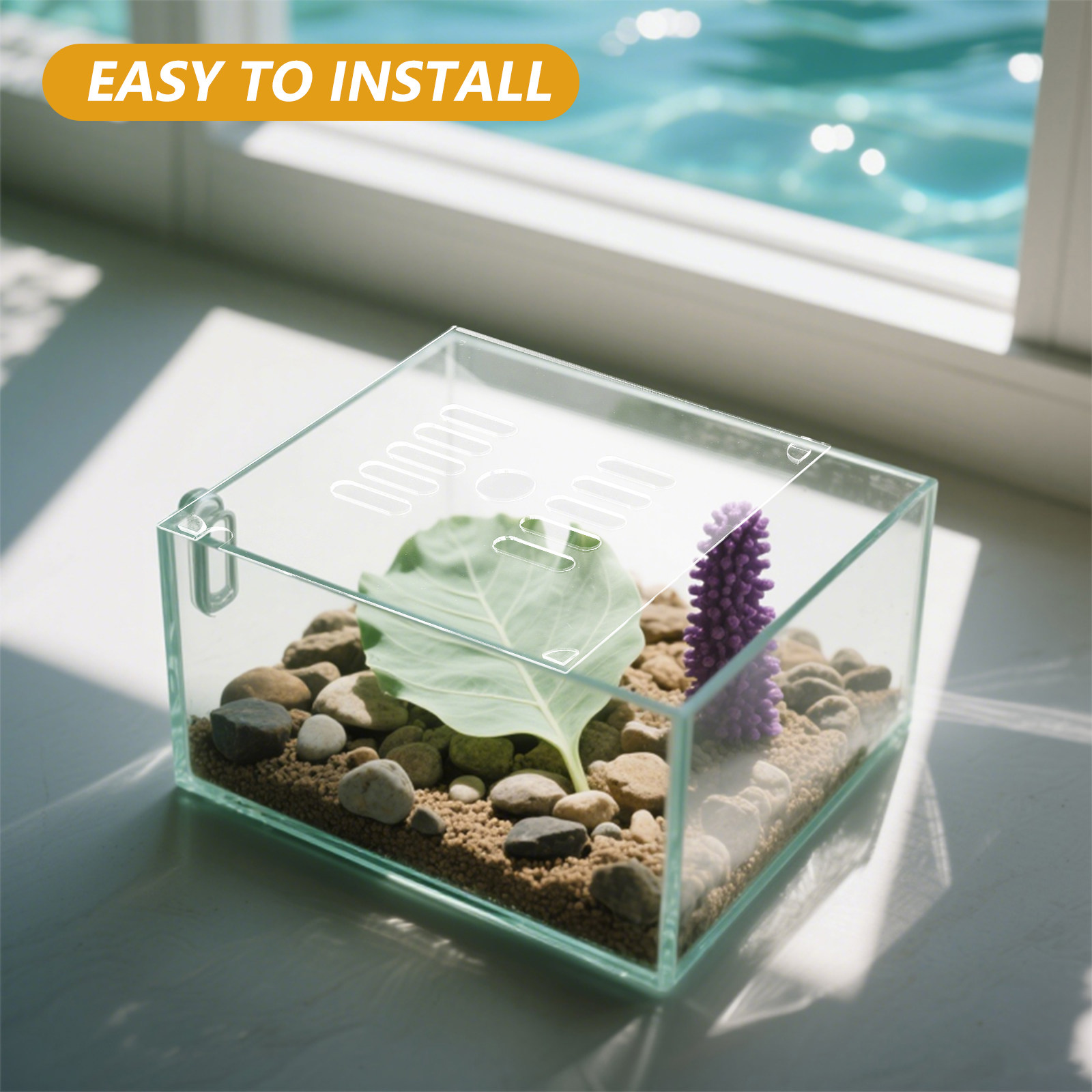 2 Stück Runde Acryl-Aquariumab – Aquarium Fish In Bowl Bewertung und Preis