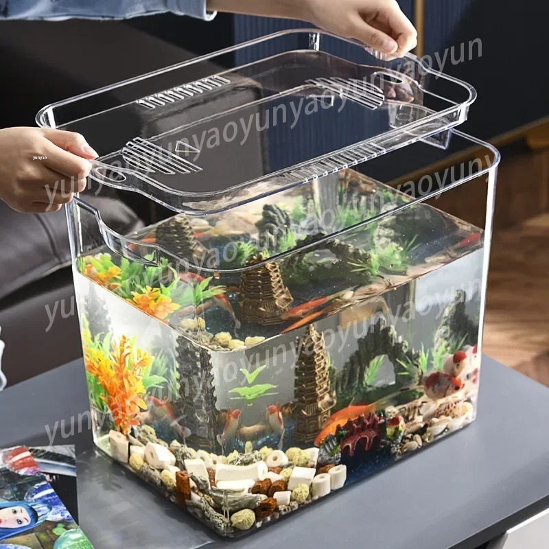 Transparente Kunststoff-Mini-F – Aquarium Fish In Bowl Bewertung und Preis