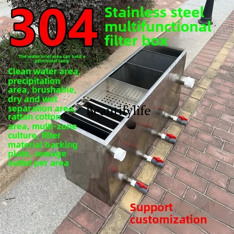 A81 Edelstahl-Multifunktionsfi – Fish Tank Filter Bewertung und Preis
