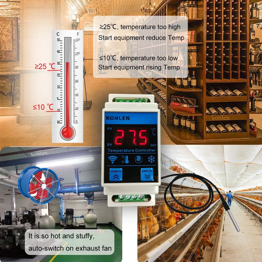 Tuya WIFI Temperatur Sensor Th – Aquarium Thermometer Bewertung und Preis