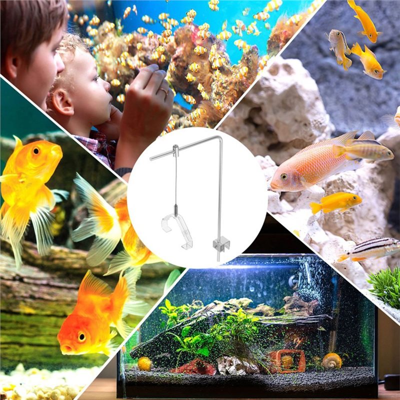 AB41-2Pcs Aquarium-Lichtstände – Aquarium Fish Lamp Bewertung und Preis