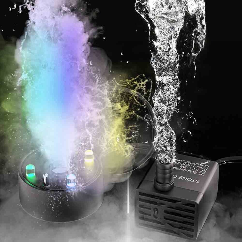 2-in-1 Nebelmaschine mit Farbi – Aquarium Fish Lamp Bewertung und Preis