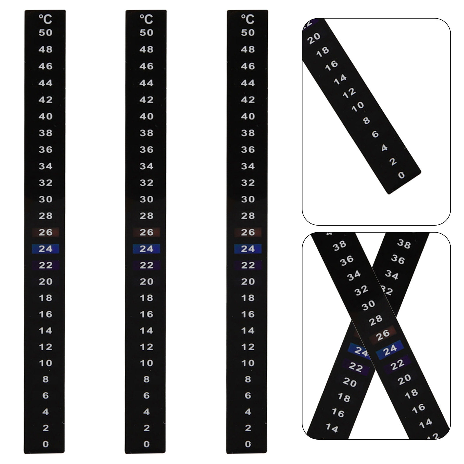 3 Stück horizontale Thermomete – Aquarium Thermometer Bewertung und Preis