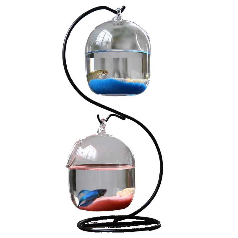 Kreative Doppel-deck Ausgesetz – Aquarium Fish In Bowl Bewertung und Preis