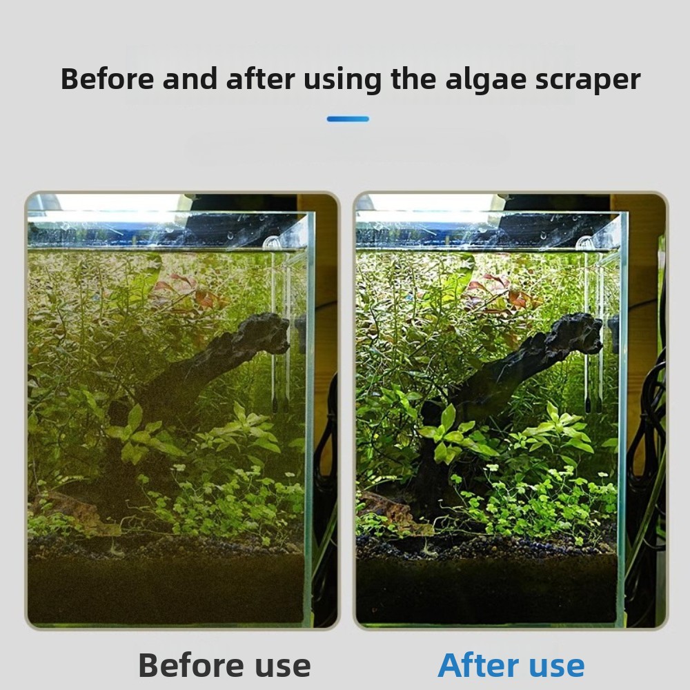 Dual-Use-Aquarium-Algenschaber – Algae Scraper Blade Bewertung und Preis