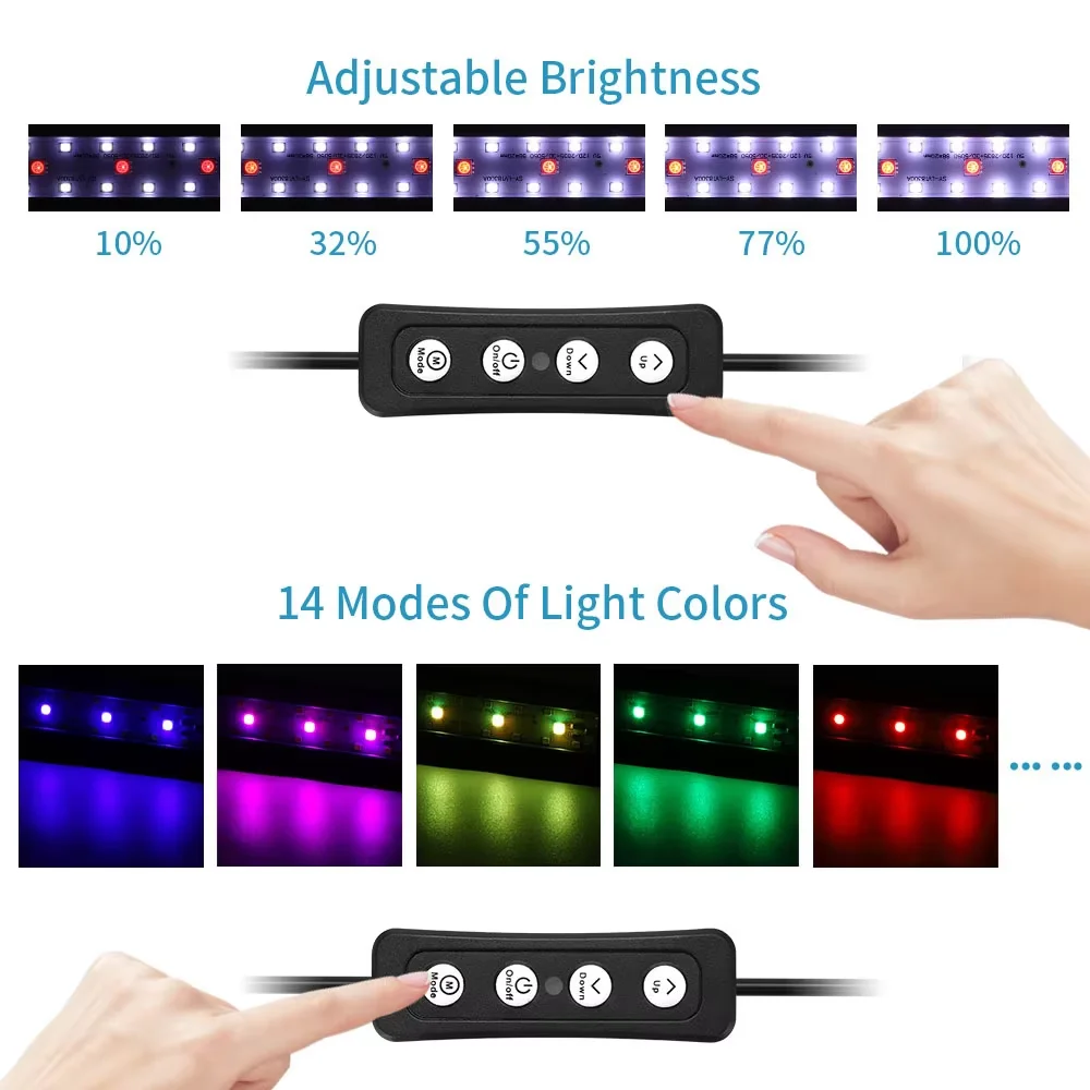 Bunte LED Aquarium Licht Beleu – Aquarium Fish Colour Bewertung und Preis