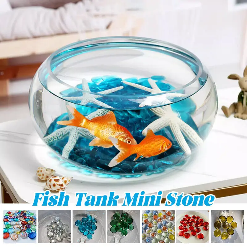 100% natürliche runde klare Qu – Aquarium Fish Colour Bewertung und Preis
