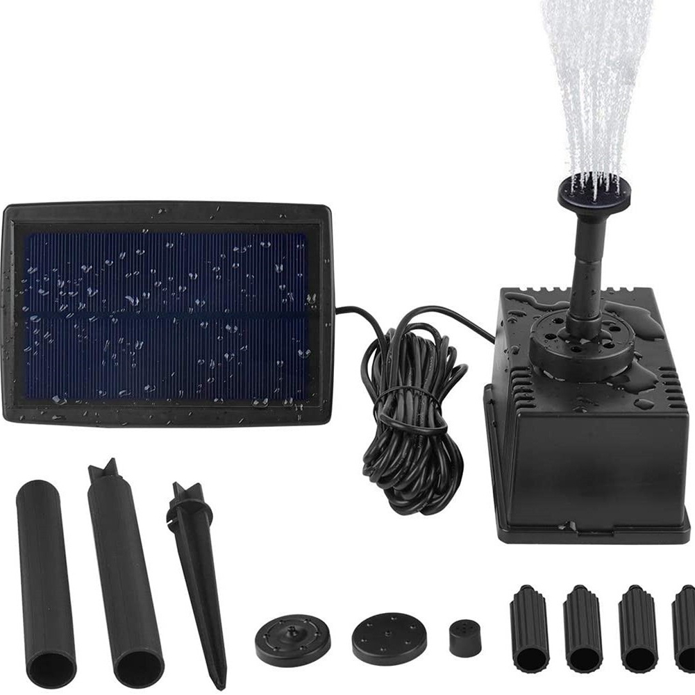 1,5 W 7 V Solar Brunnen Pumpe  – Fish Tank Filter Bewertung und Preis