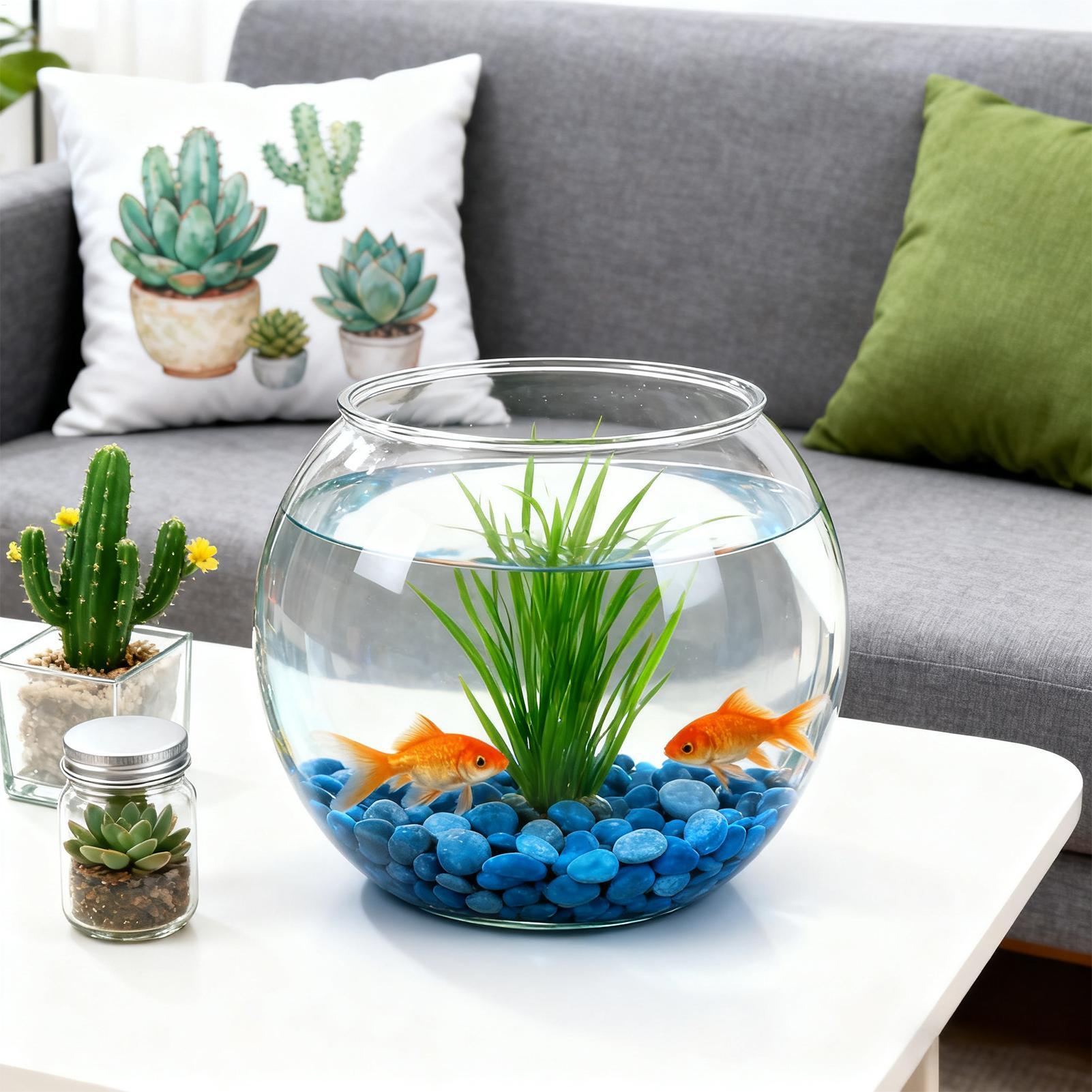 Bubble Bowl Platzsparendes Aqu – Aquarium Fish In Bowl Bewertung und Preis