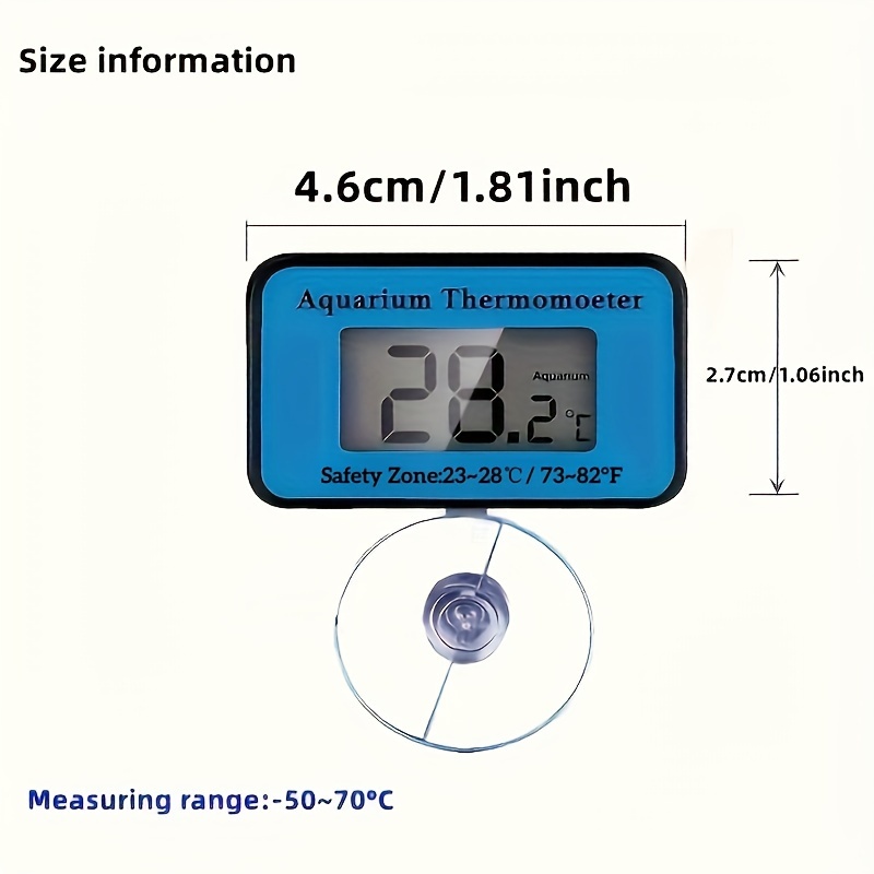 LCD Digitales Aquarium-Thermom – Aquarium Thermometer Bewertung und Preis